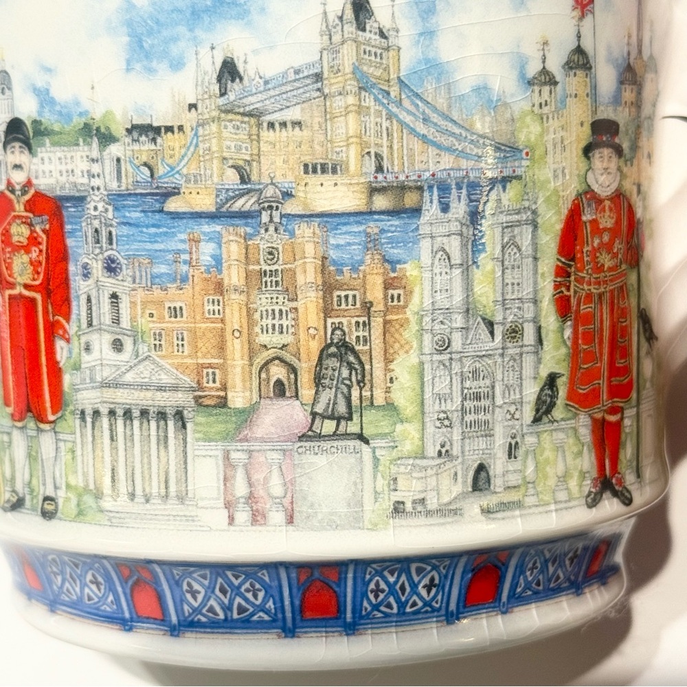 SADLER LONDON HERITAGE COLLECTION THAMESIDE CERAMIC TEAPOT - Picture 8 of 13
